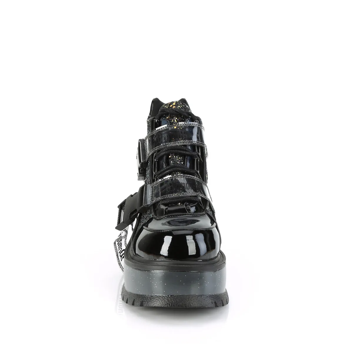 2 Inch Platform SLACKER-50 Black Patent