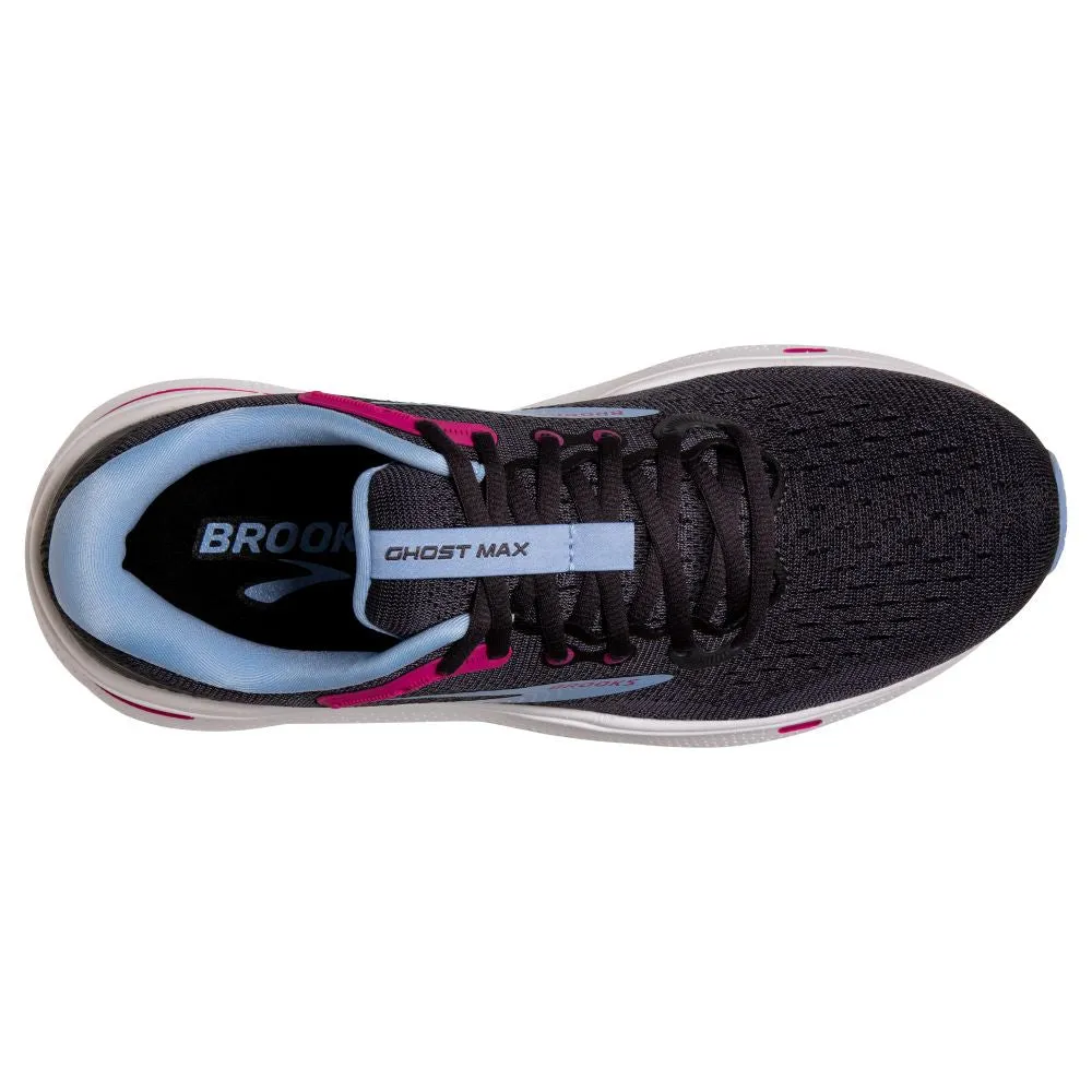 Brooks' Women's Ghost Max - Ebony / Open Air / Lilac Rose