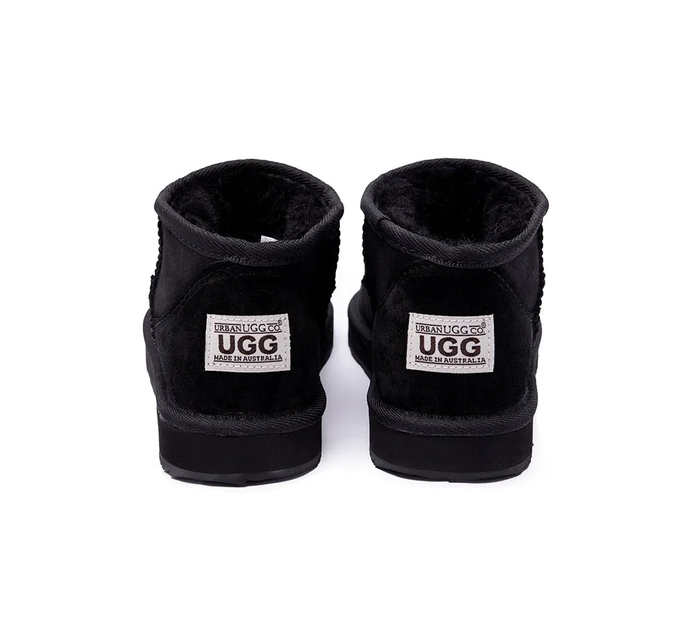 Urban UGG Australian Made Sheepskin Wool Ankle Boots Ultra Mini