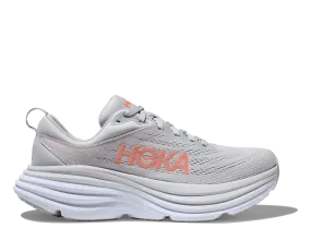 'HOKA' Women's Bondi 8 - Harbor Mist / Lunar Rock (Wide)