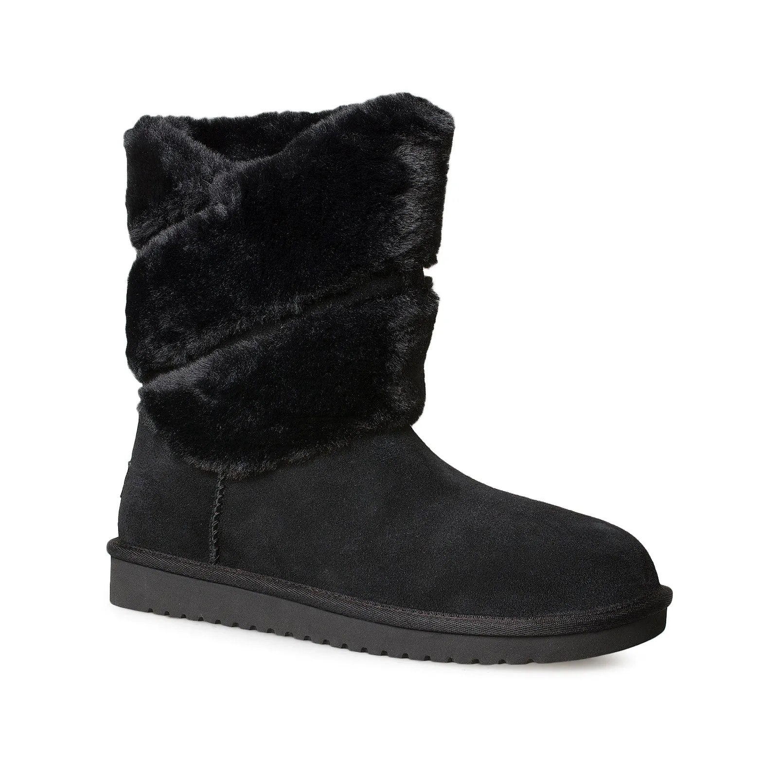 Koolaburra By UGG Dezi Short Black Boots - Women's