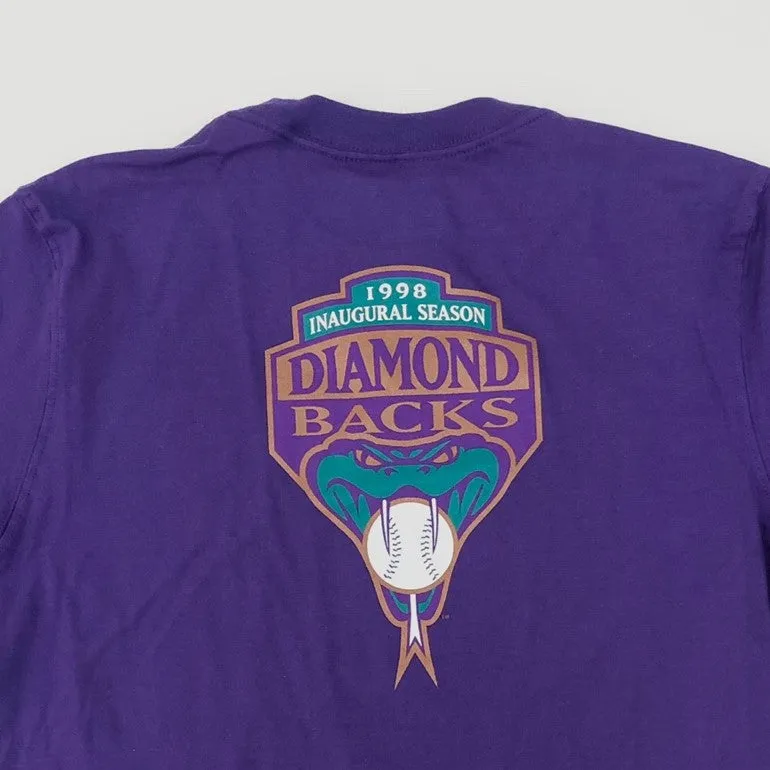 NEW ERA MLB Diamondbacks 1998 Majestic Purple Cooperstown T-Shirt