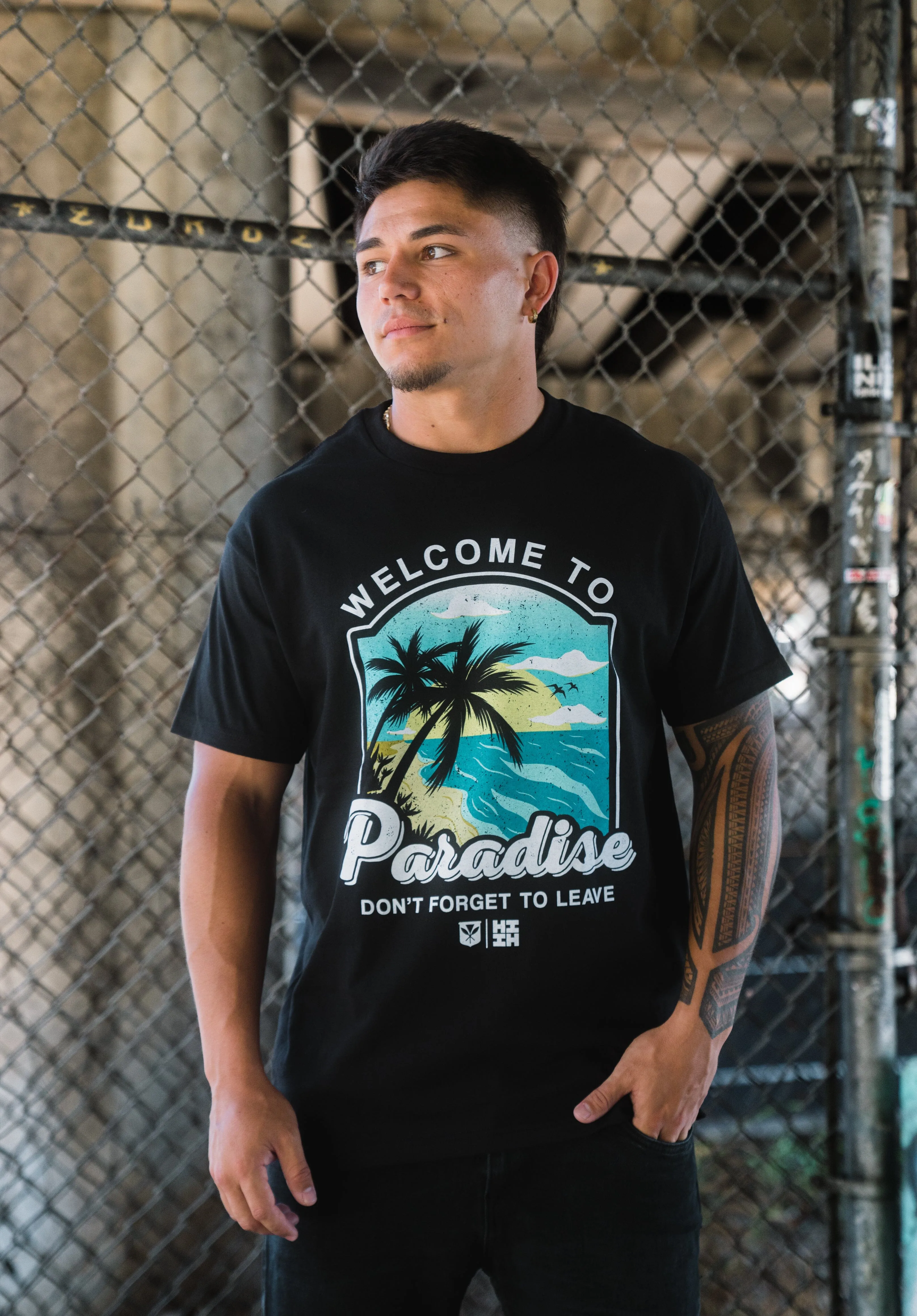 PARADISE BLUE T-SHIRT