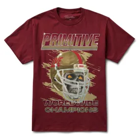 PRIMITIVE Versus Graphic T-Shirt - Burgundy