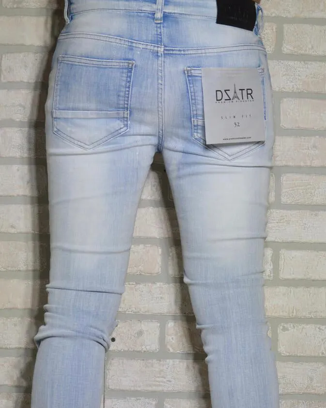 Super Stretch Knee Ripped Jean