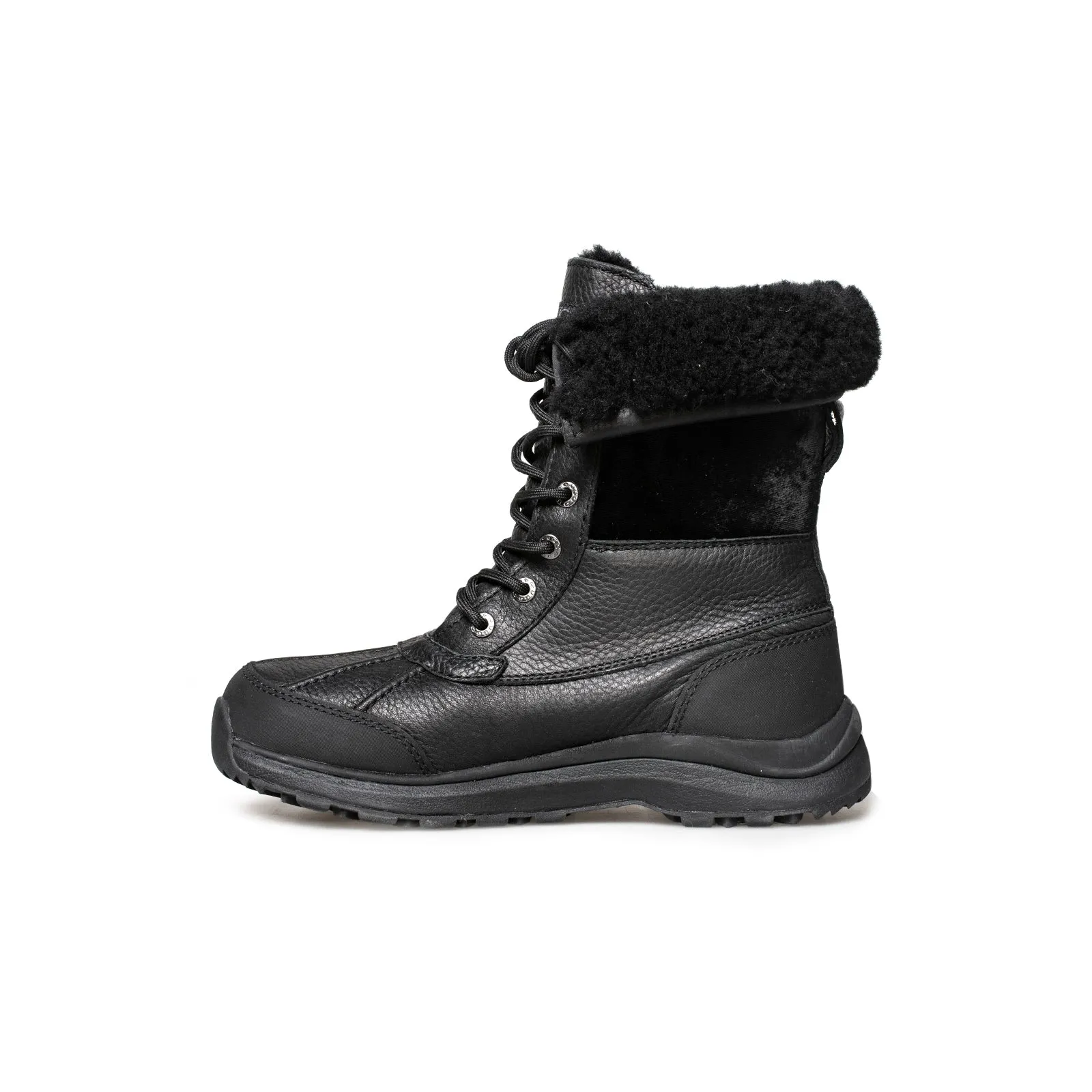 UGG Adirondack III Velvet Black Boots - Women's