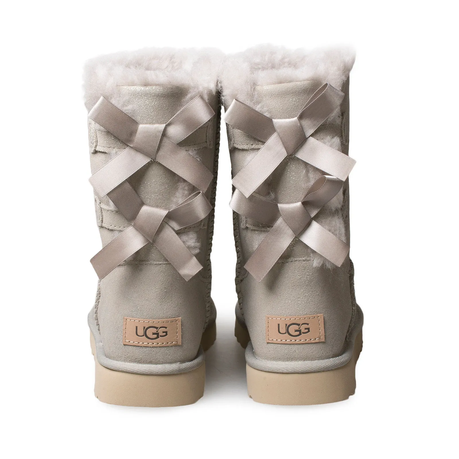 UGG Bailey Bow II Shimmer Goat Boots - Women's