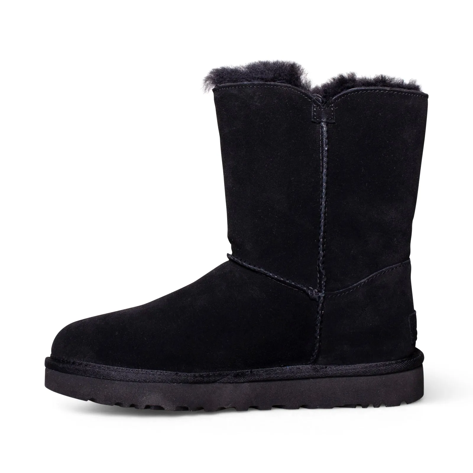 UGG Bailey Fashion Buckle Black Boots - Women's