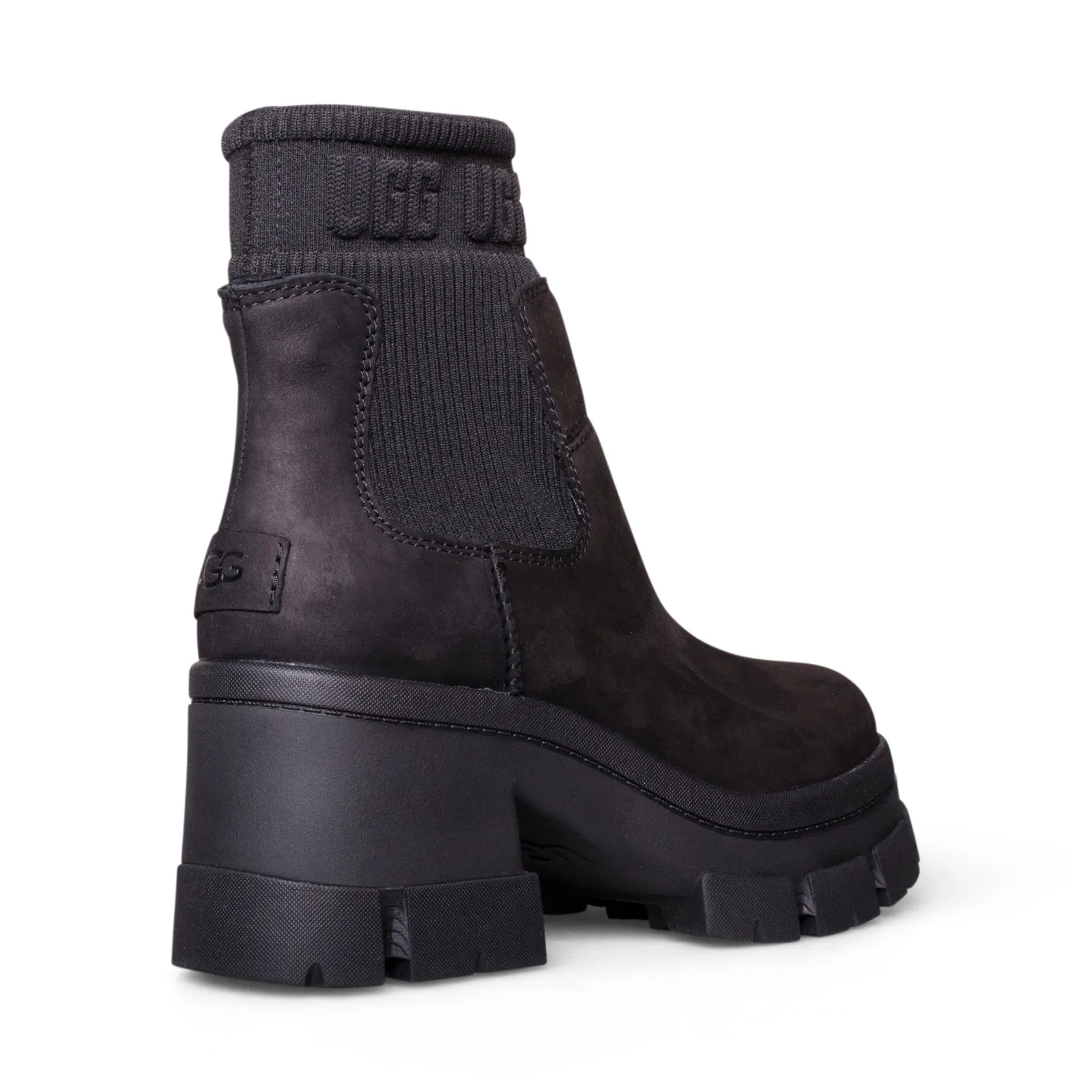 UGG Brooklyn Chelsea Black Boots - Women's