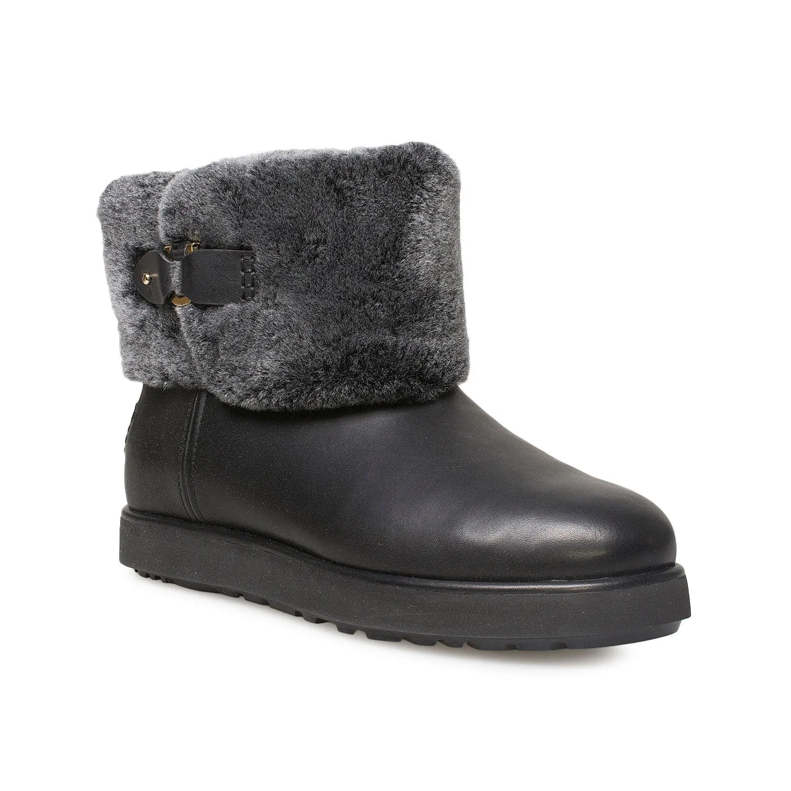 UGG Classic Berge Mini Black Boots - Women's