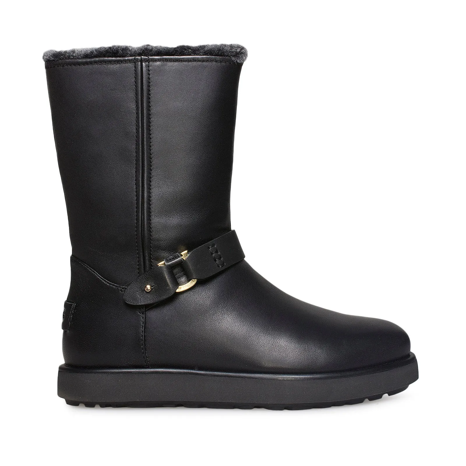 Womens UGG Classic Short Black Berge Boots - Cozy, Stylish, and Quality Footwear