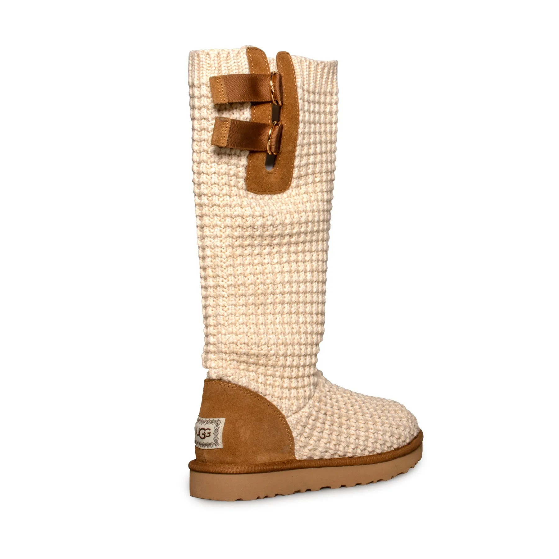 UGG Classic Solene Tall Chestnut / Oatmeal Boots - Women's