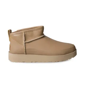 UGG Classic Sugar Ultra Mini Sand Boots - Women's