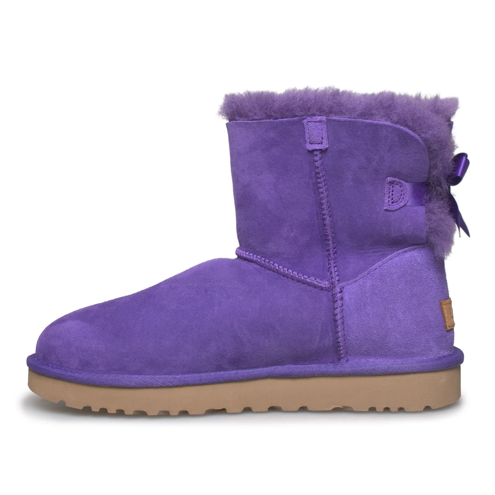 UGG Mini Bailey Bow II Violet Bloom Boots - Women's